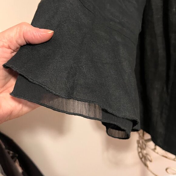 MIlitary Meets Soft Ruffles - Fun & Funky Jacket - Picture 4 of 5